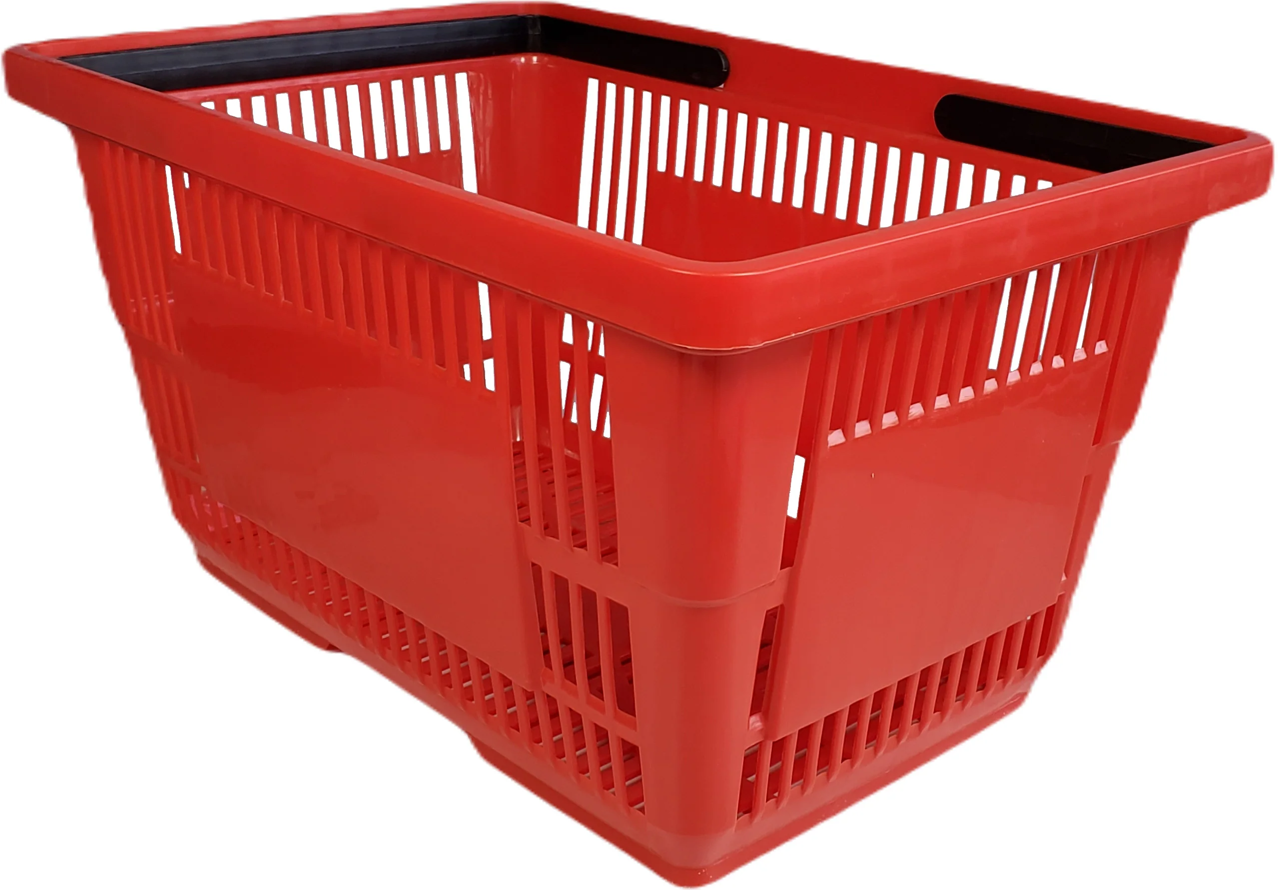 28L Shopping Basket - Plastic - Plastic Handle - XJL12 - Image 2