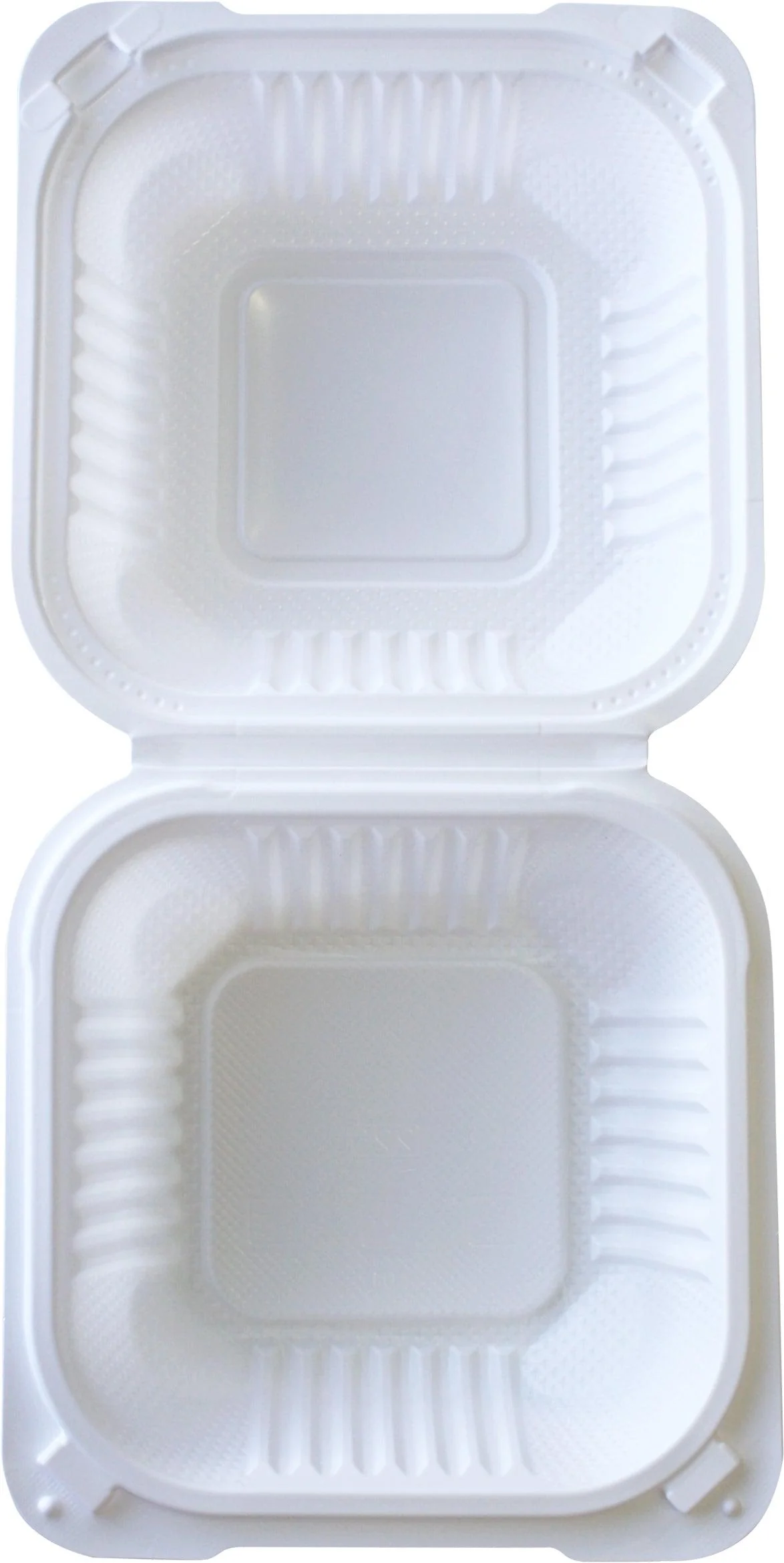 Eco-Craze MFPP Clamshell Container 6x6x2.6" White - Image 5