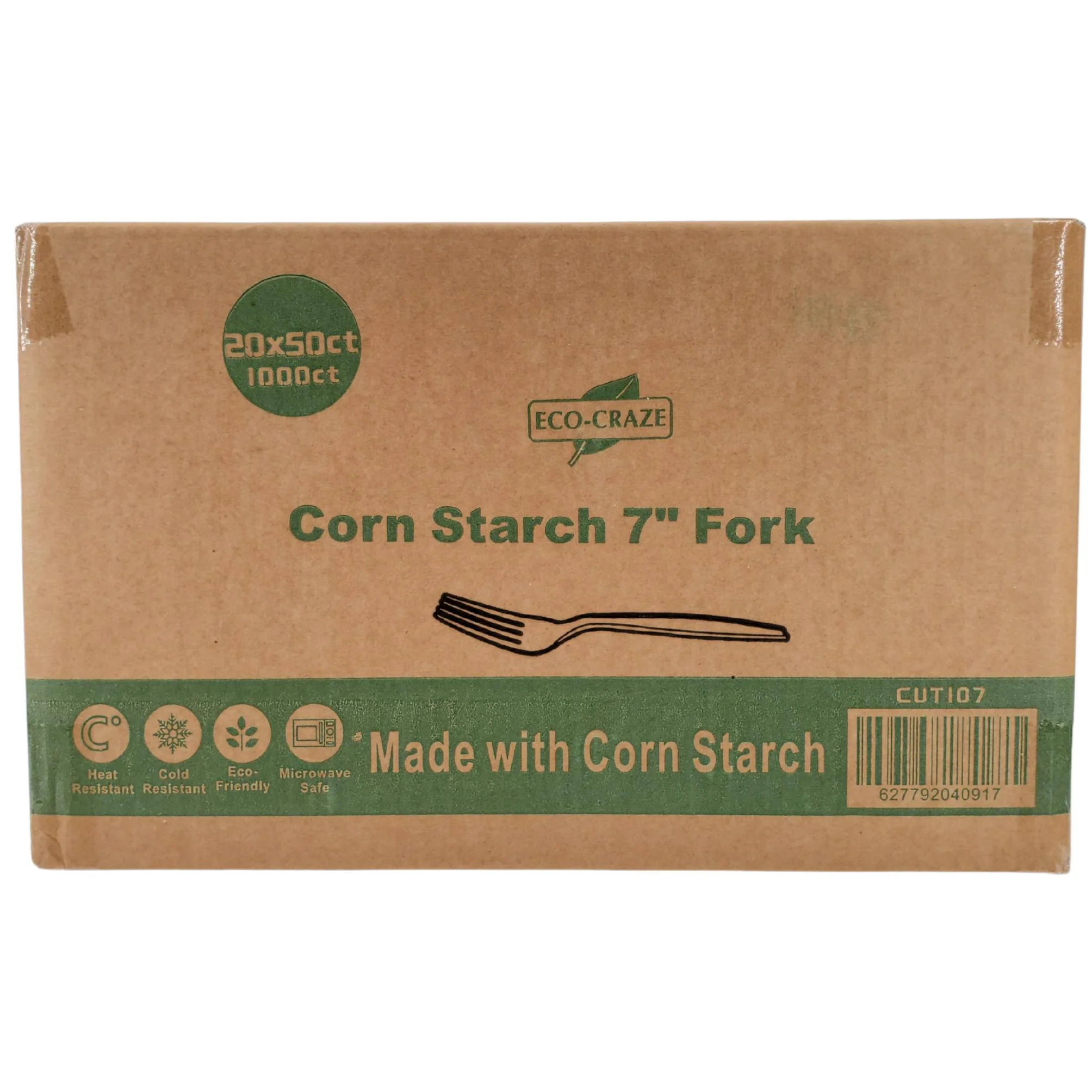 Eco-Craze - Corn Starch 7" Fork - Image 5