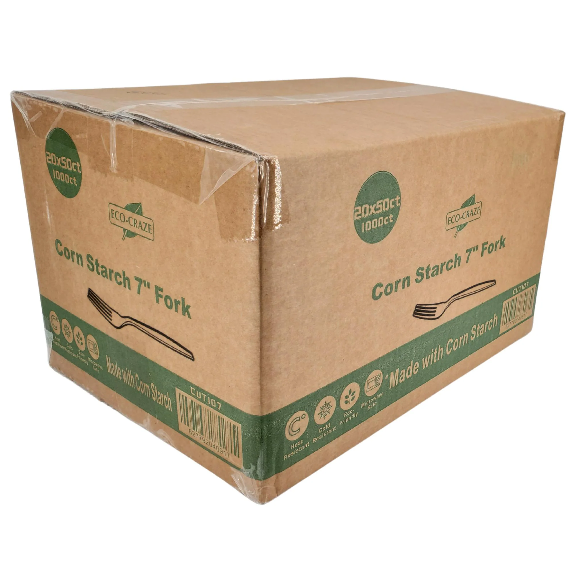 Eco-Craze - Corn Starch 7" Fork - Image 8