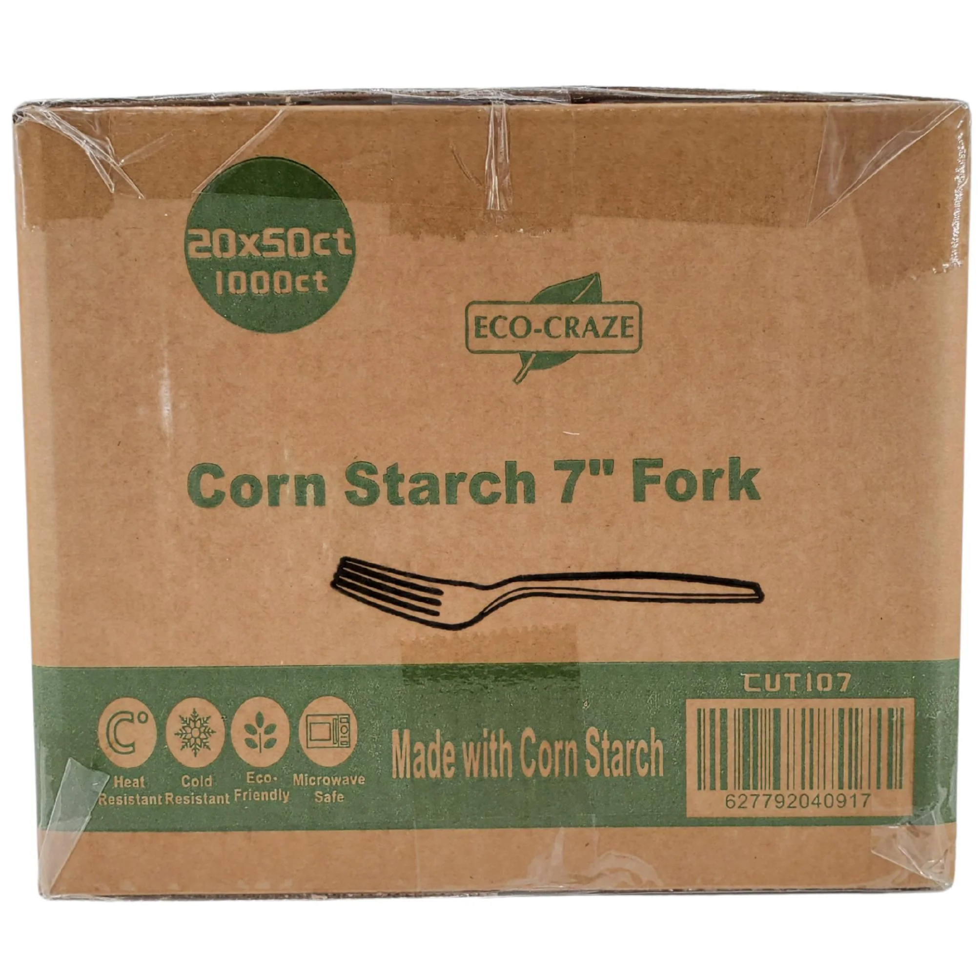 Eco-Craze - Corn Starch 7" Fork - Image 9