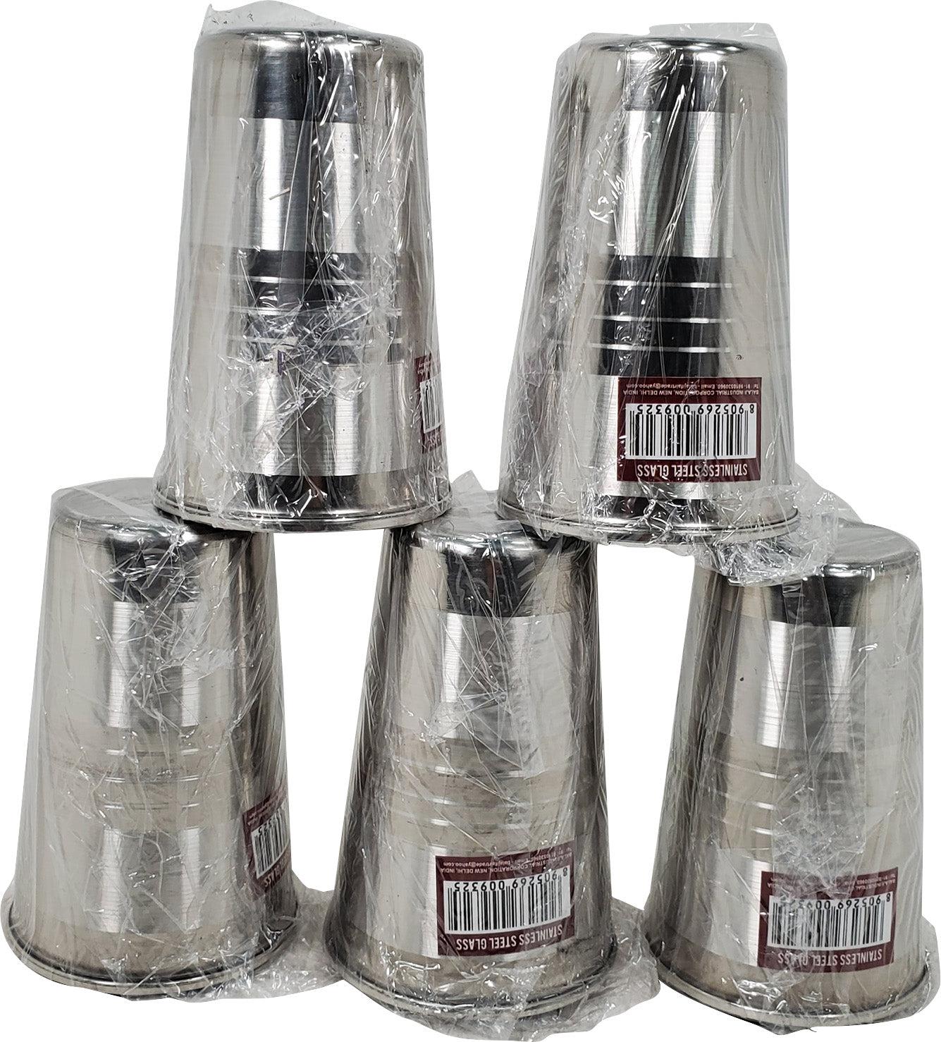 SS Tumbler - Striped - 8cm dia x 11.5cm - Image 2