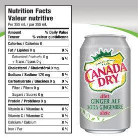 Canada Dry - Diet Gingerale - Cans - Image 4