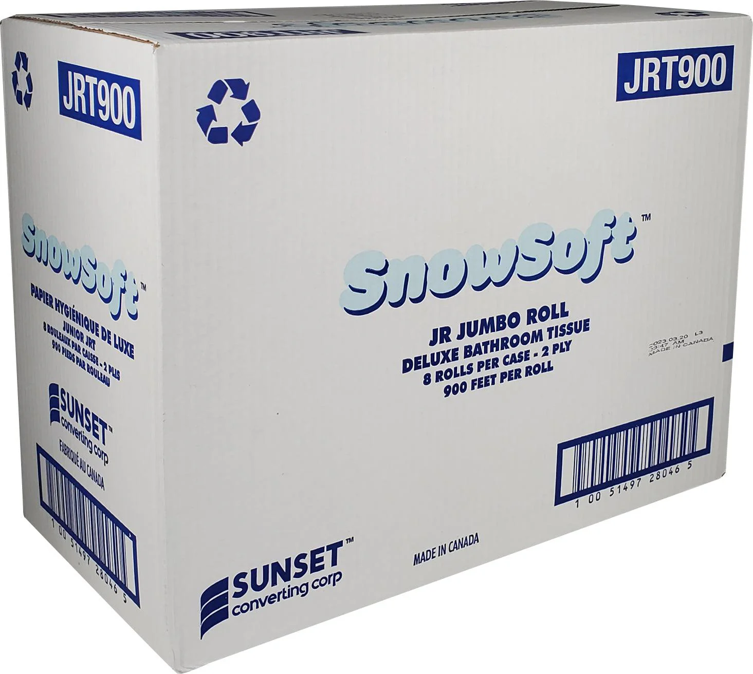 Snow Soft - Jumbo Bathroom Roll - Jrt900 - Image 4