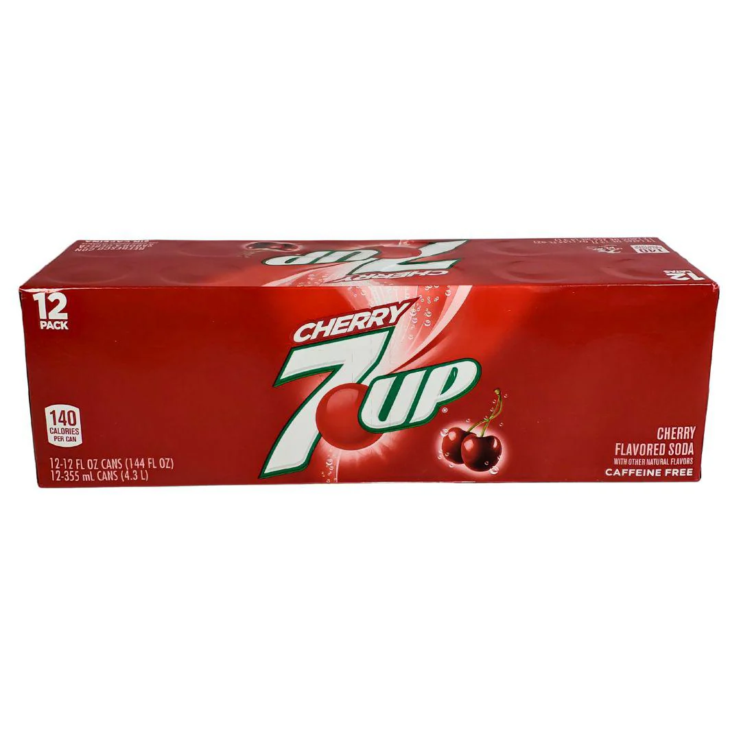 7up/Cherry - Cans - Image 4