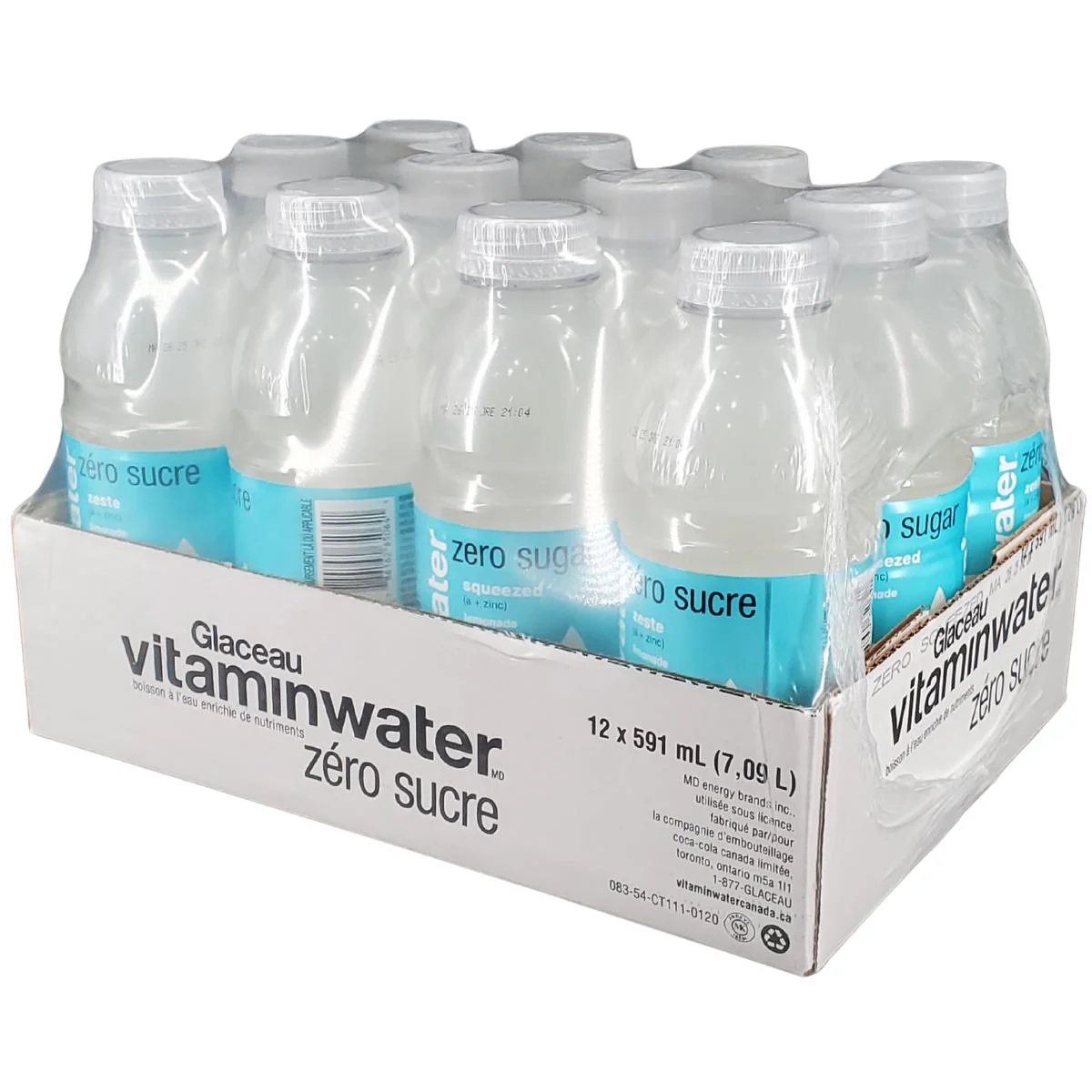 Glaceau - Vitamin Water - Zero Sugar Lemonade - Bottles - Image 10