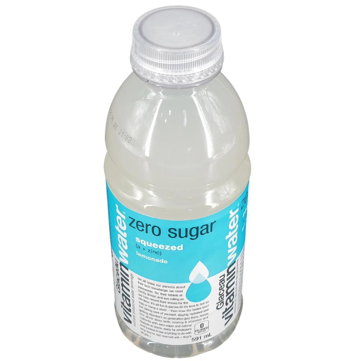 Glaceau - Vitamin Water - Zero Sugar Lemonade - Bottles - Image 3