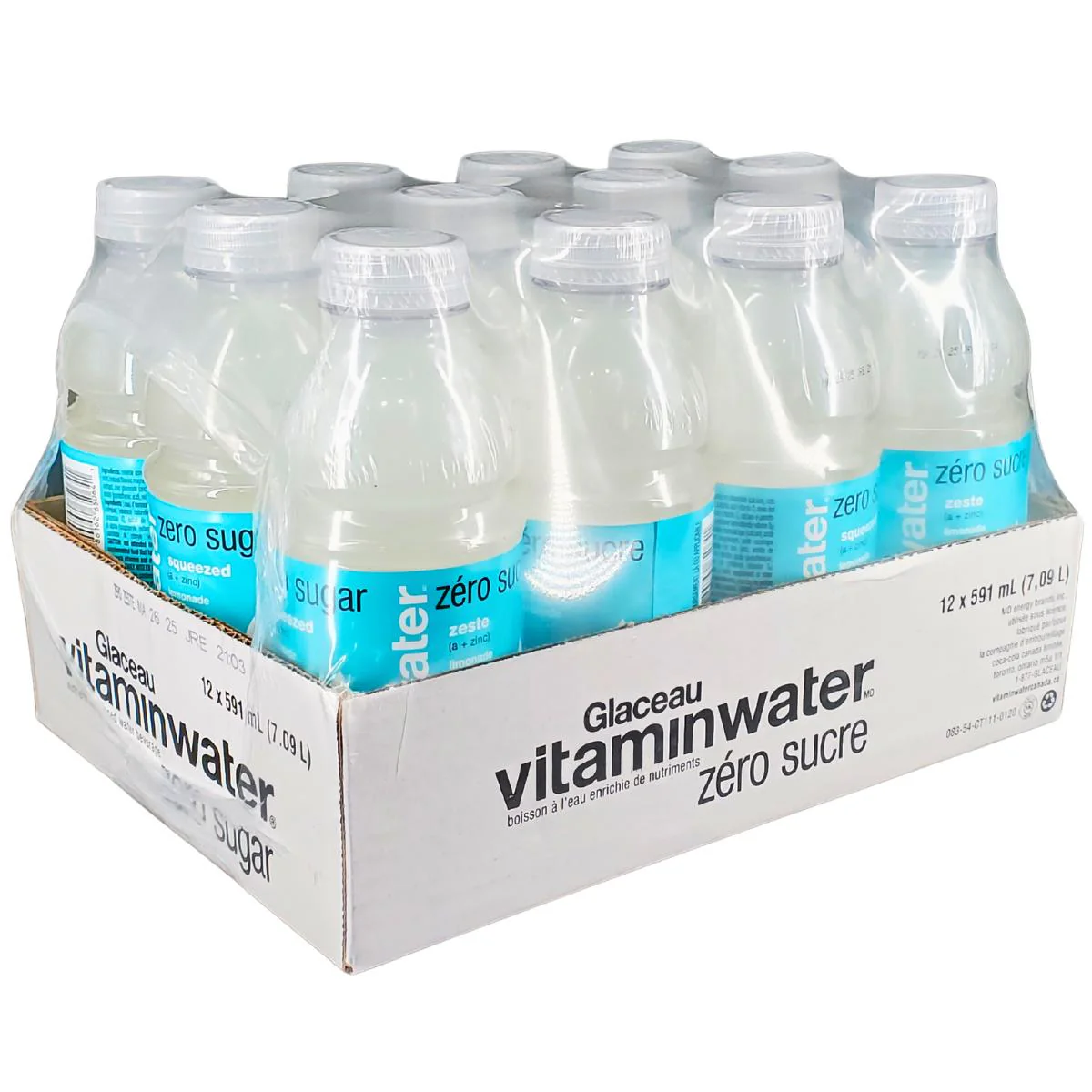 Glaceau - Vitamin Water - Zero Sugar Lemonade - Bottles - Image 9