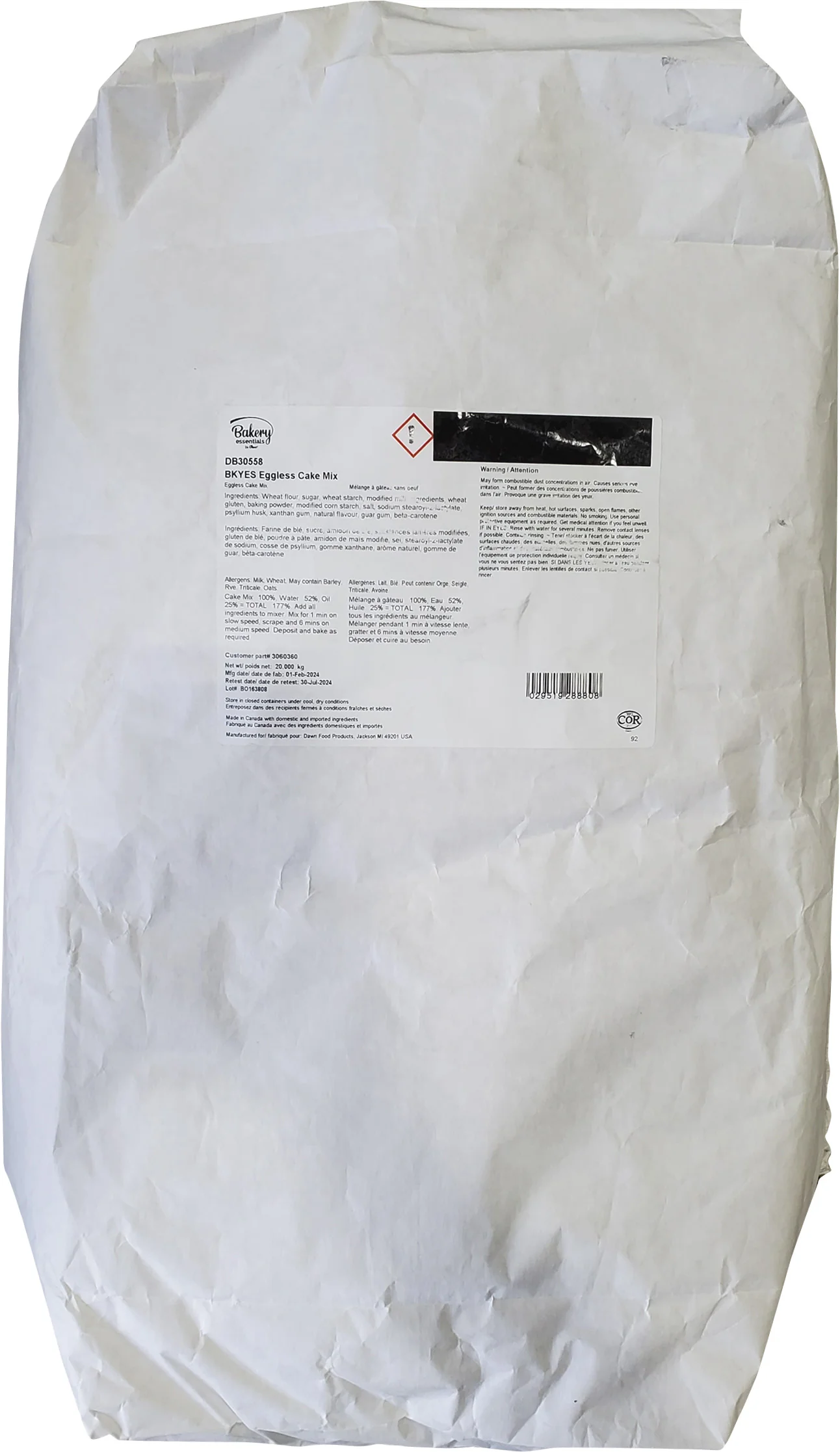 Dawn - Cake Mix Flour - White - Eggless - Image 2