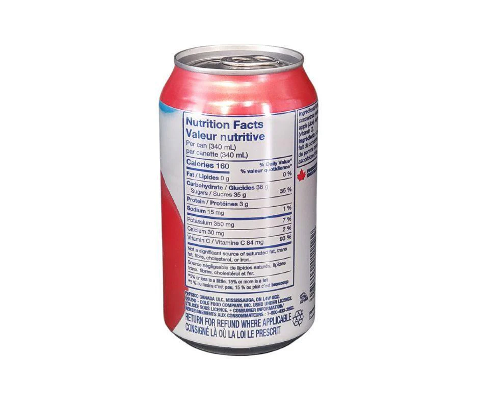 Dole - Juice - Apple - Cans - Image 2