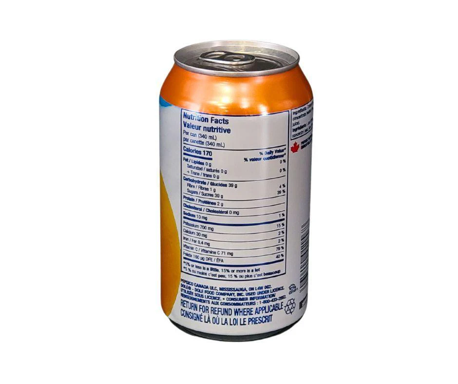 Dole - Juice - Orange - Cans - Image 2