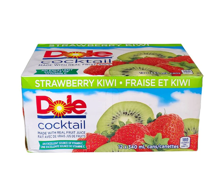 Dole - Juice - Strawberry Kiwi - Cans - Image 3