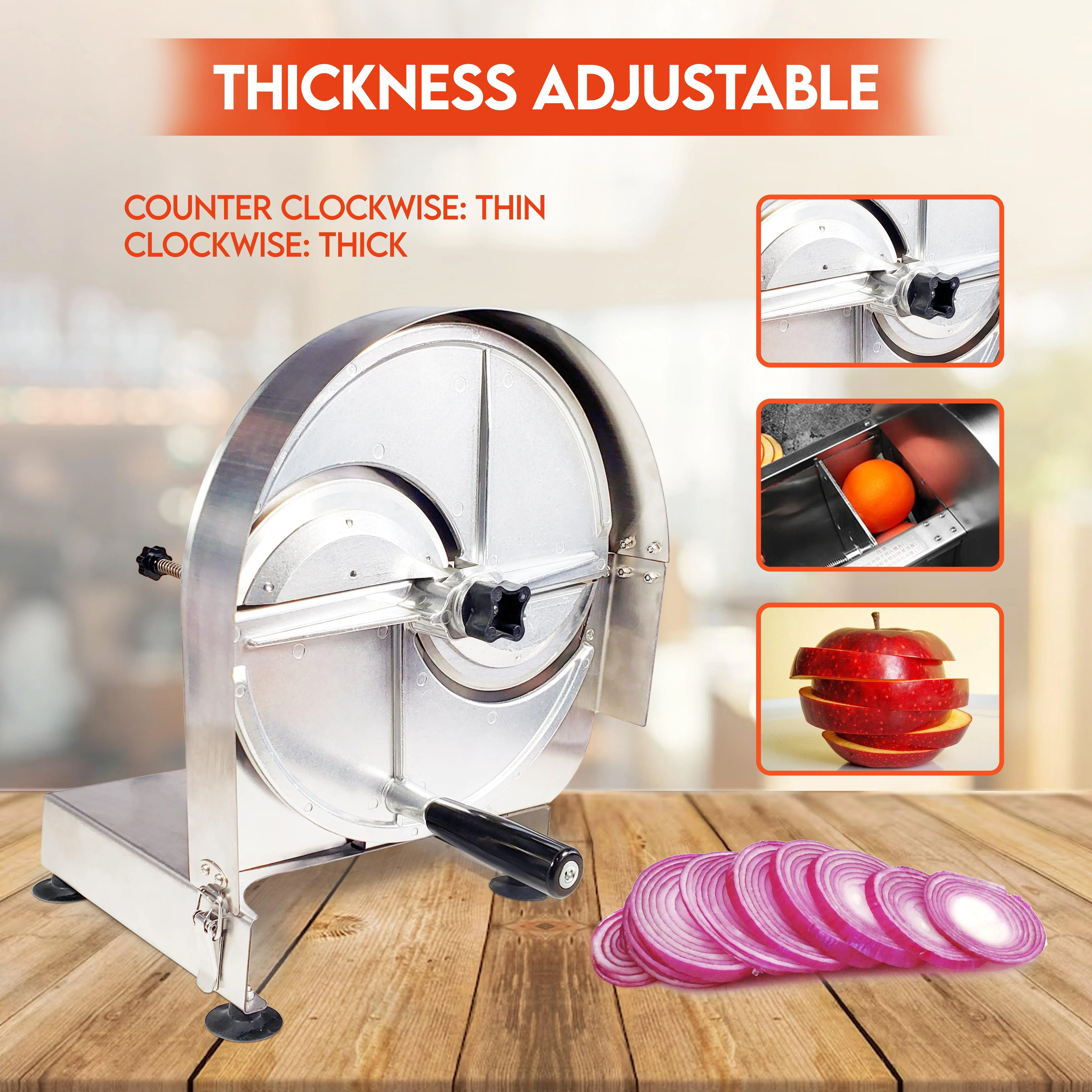 Pro-Kitchen - VegeTable Slicer (w/ Base) - GGW04 - Image 3