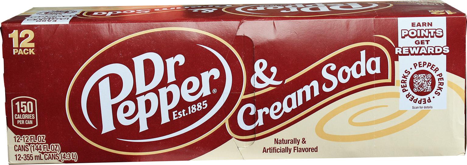 CLR - Dr. Pepper - Cream Soda - Cans - Image 2