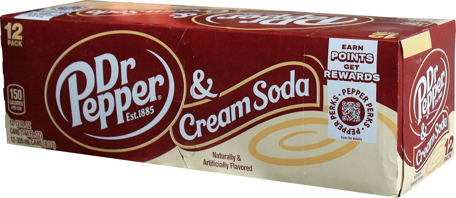 CLR - Dr. Pepper - Cream Soda - Cans - Image 3
