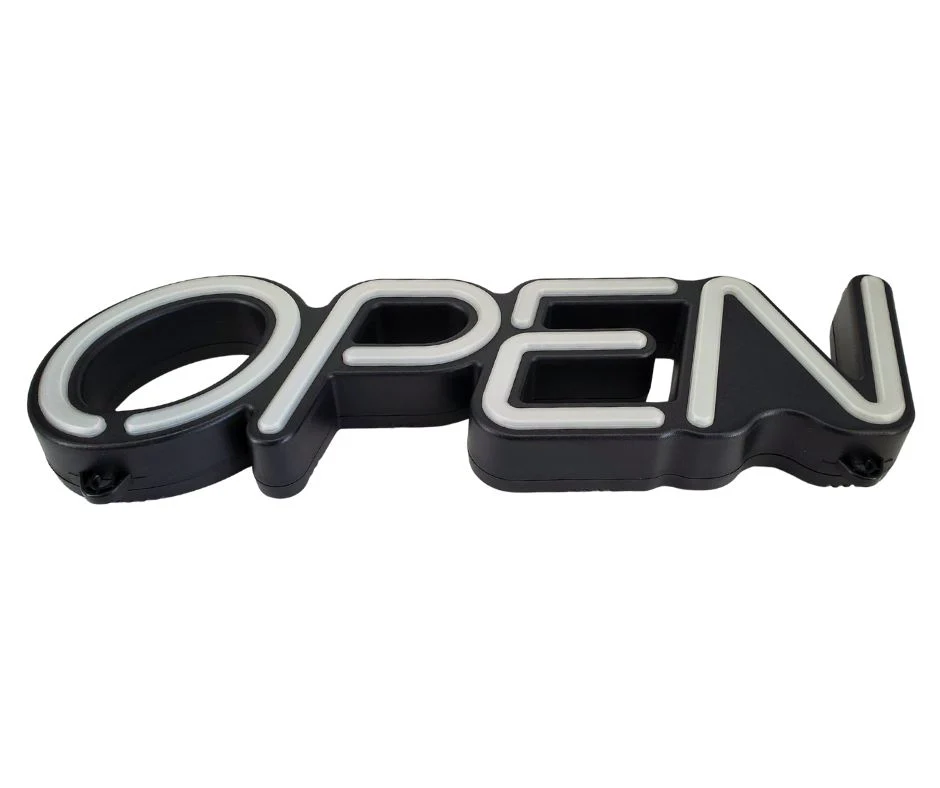 CLR - LED "Open" Sign - 7 Colour Options - Image 2