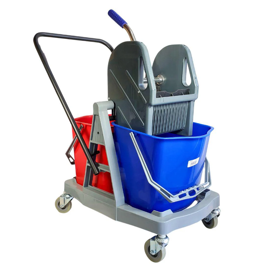 CLR - Spartano - 34L Double Bucket Trolley - 4876 - Image 2