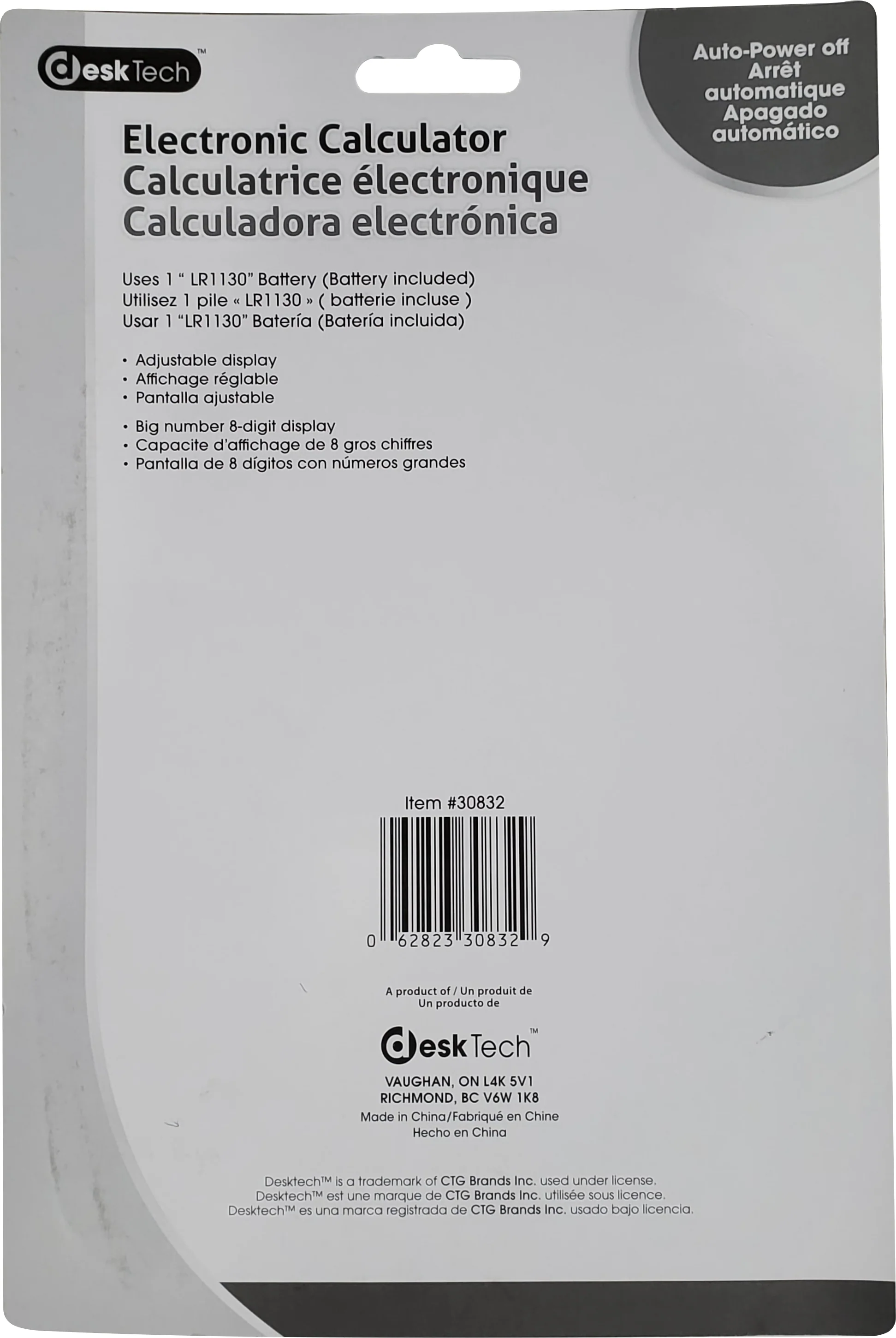 Desk Tech - Calculator - 30832 - Image 2