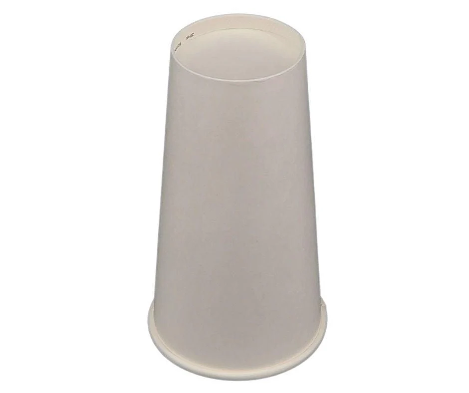Morning Dew - 20 oz Hot Paper Cups - White - H20W - Image 5