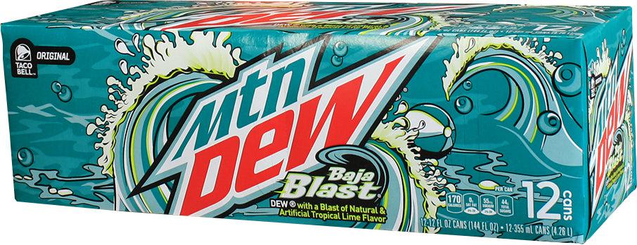 Mountain Dew - Baja Blast - Cans - Image 2