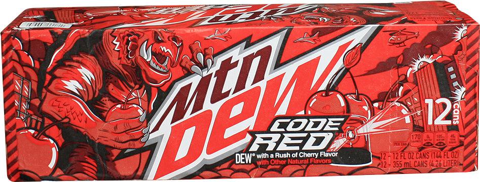 Mountain Dew - Code Red  - Cans - Image 2