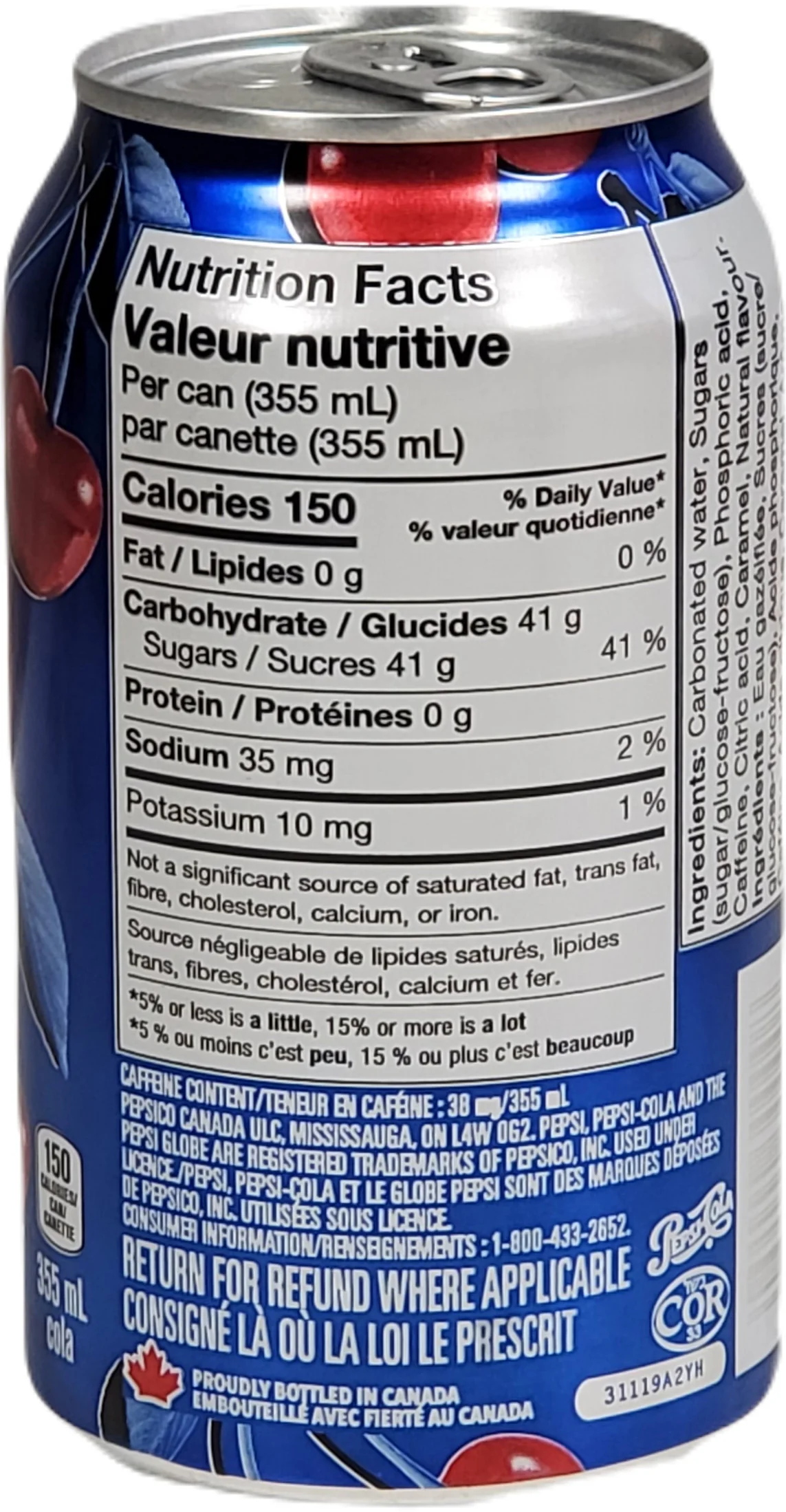 Pepsi - Cherry - Cans - Image 2