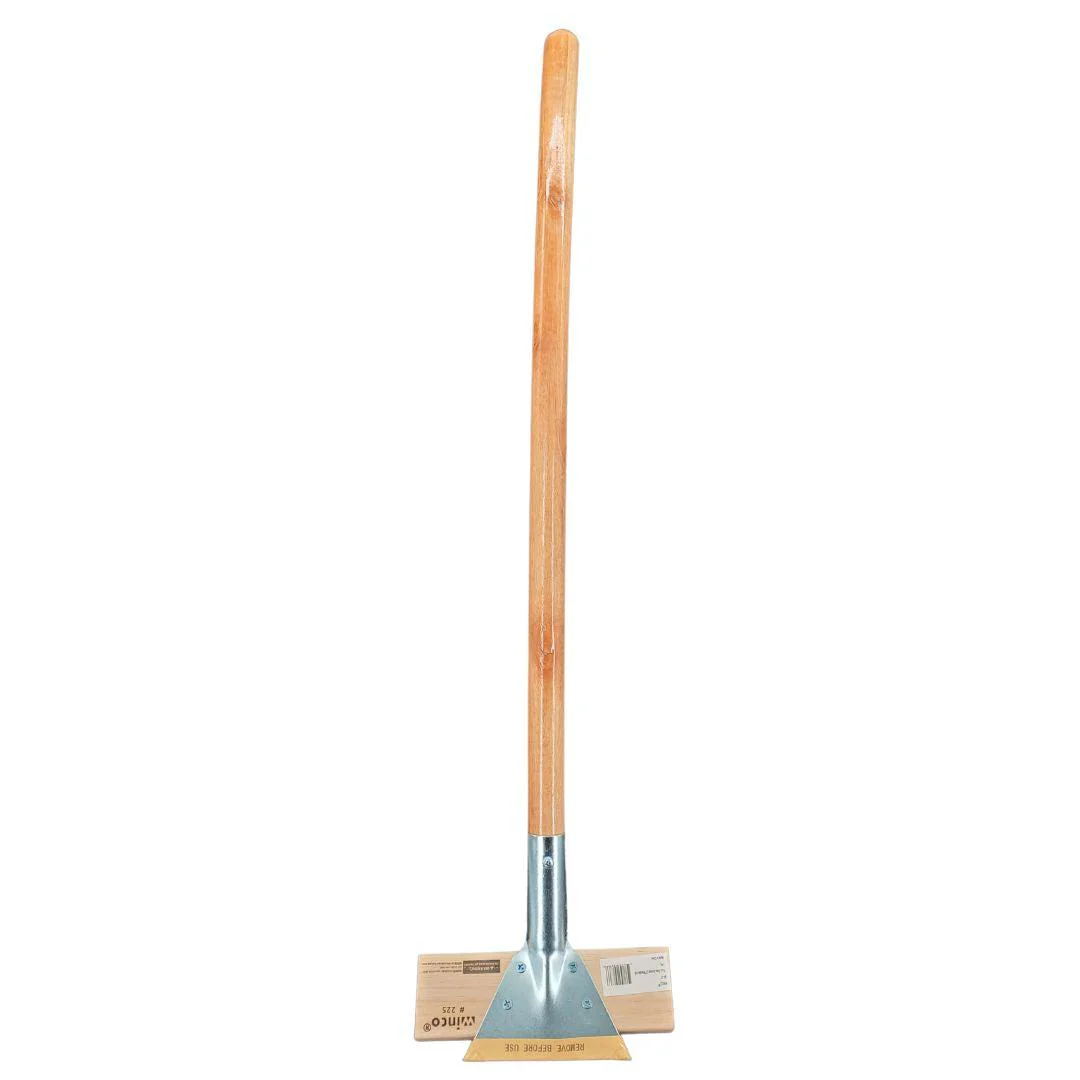 Pizza Oven Scraper, 27" Wood Handle - Image 3
