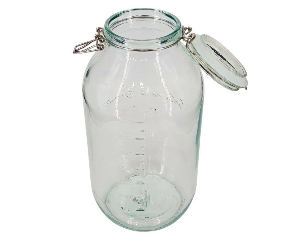 Pougine - 5L Sealed Glass Storage Jar w/ Scale - Image 3