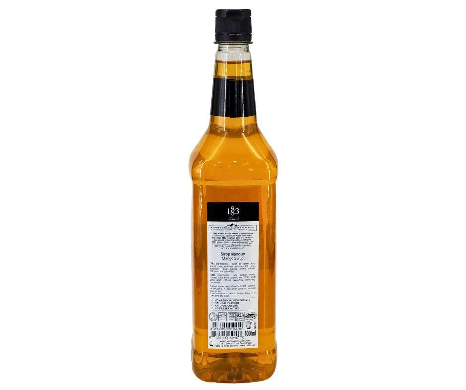 1883 - Syrup - Mango - PET - Image 4