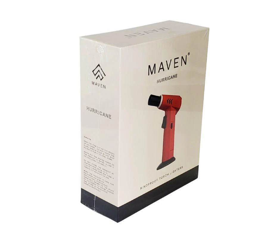 Maven - Butane Culinary Torch - Red (Refillable) - Image 3