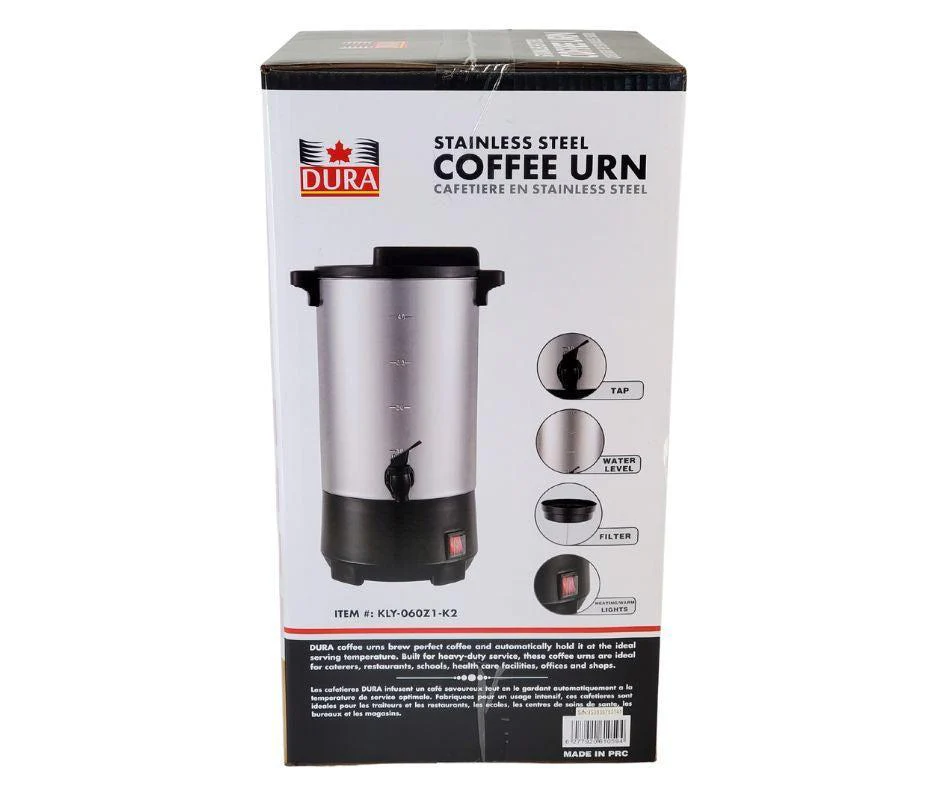 Dura - Coffee URN Stainless Steel (40 Cup) - Image 3