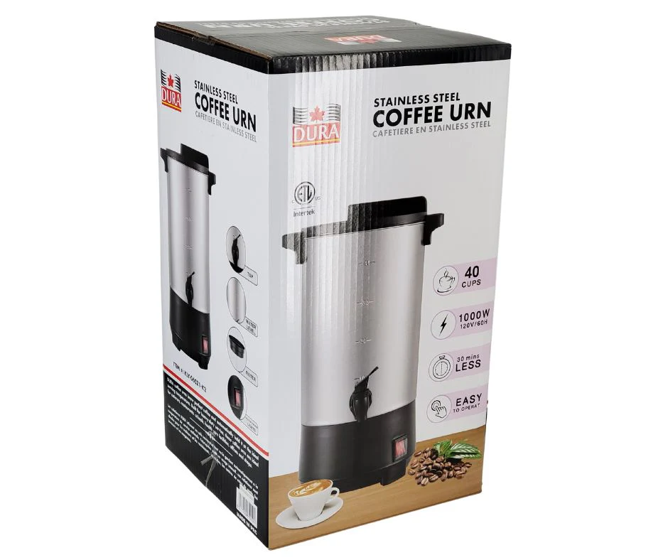 Dura - Coffee URN Stainless Steel (40 Cup) - Image 4