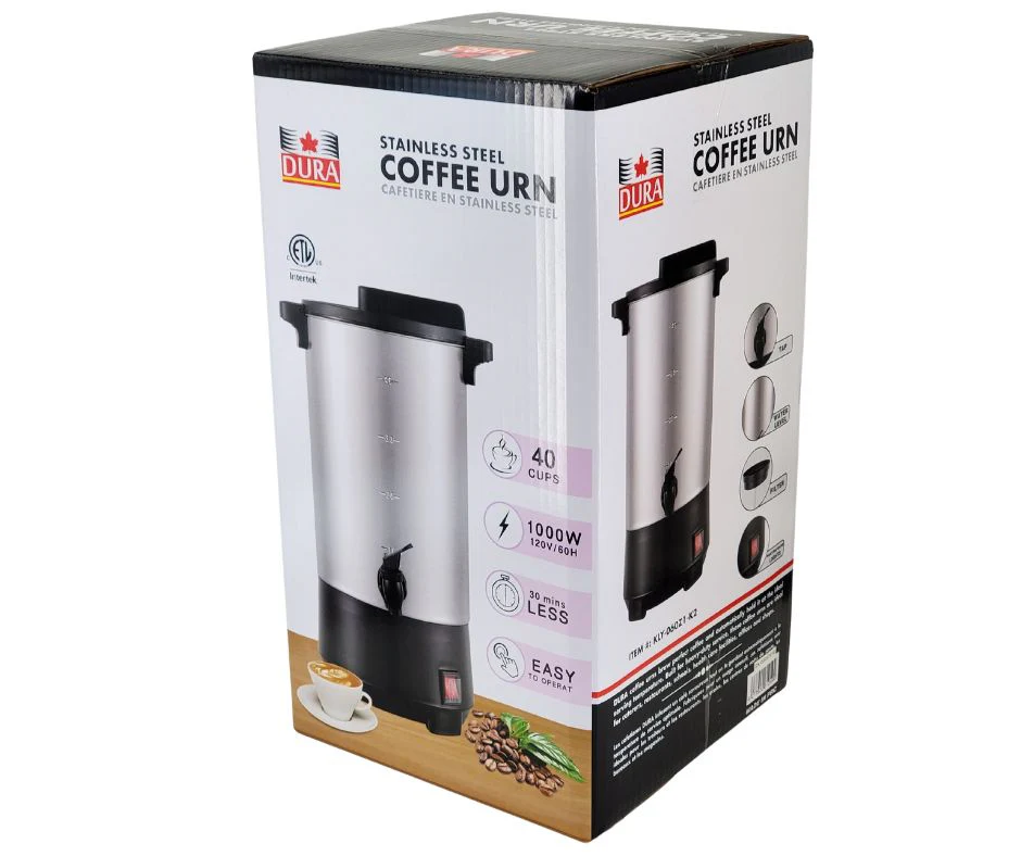 Dura - Coffee URN Stainless Steel (40 Cup) - Image 5