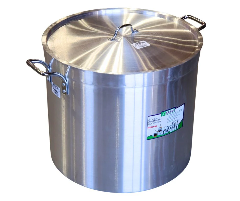 Stock Pot 113L - 6mm - 21.6" x 19.4" w/Lid - Image 2