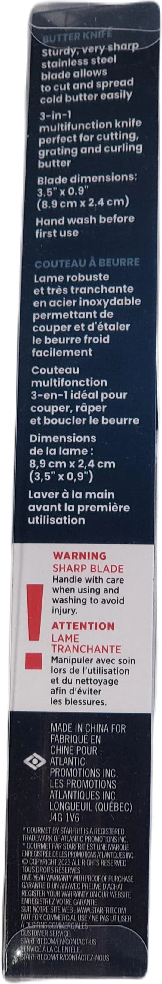 Gourmet - Butter Knife & Curler - 080126 - Image 2