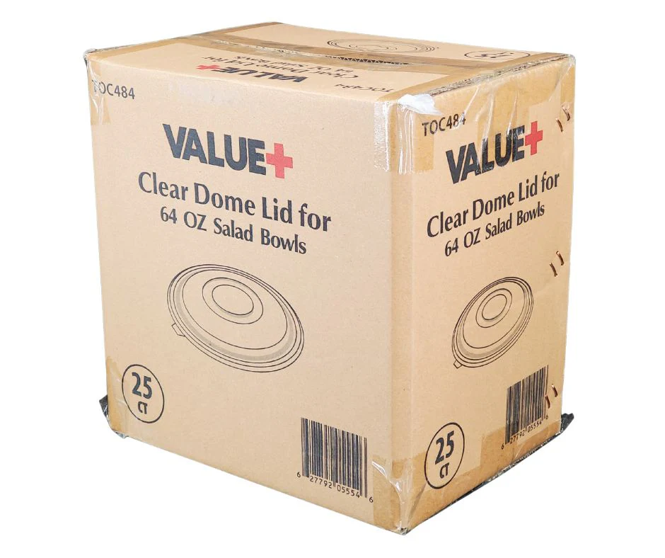 Value+ - Clear Lid for 64oz Salad Bowls - Image 6