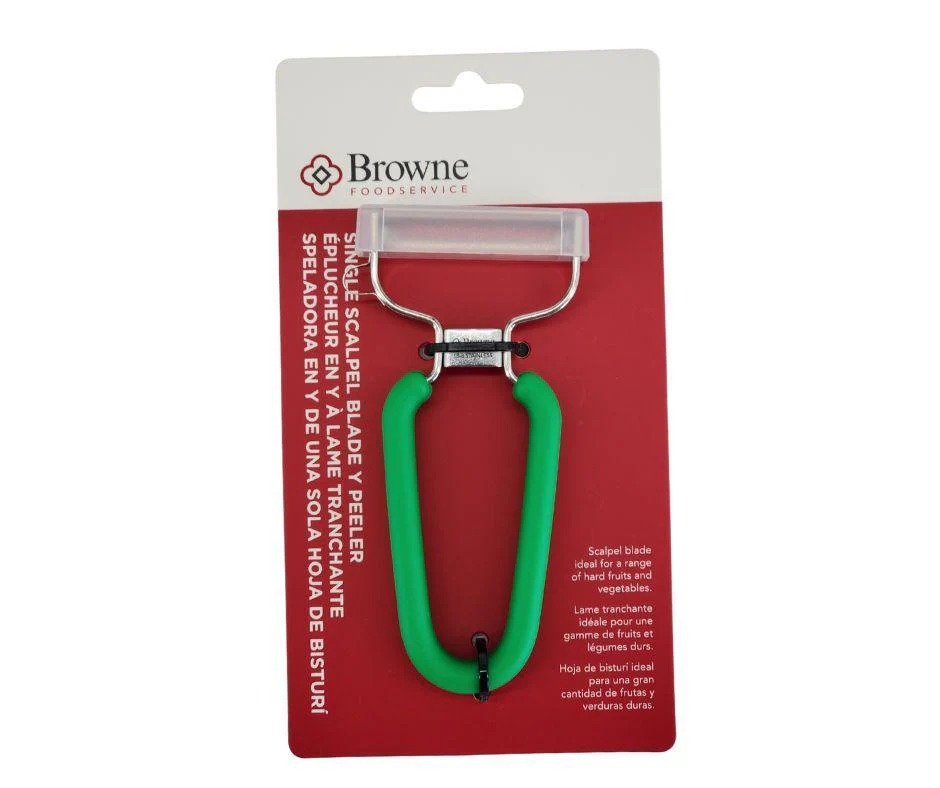 Y Peeler - Single Side Scalpel, Green  10/15 - Image 2
